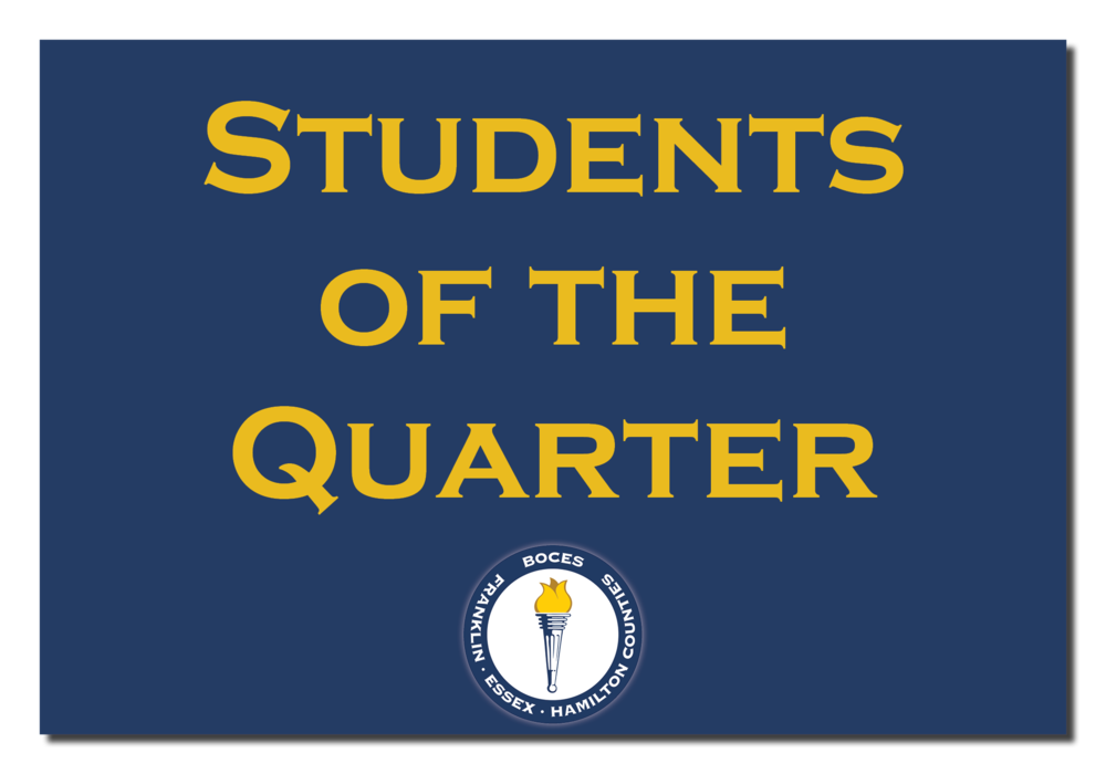 NFEC Students of the Quarter for 2020-21 quarter 2