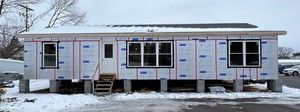 Student-built house now up for sale