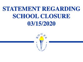 FEH BOCES School Closure 03/15/2020