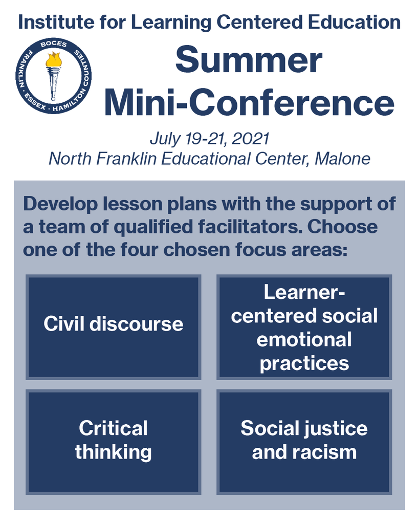 Summer mini conference July 19-21